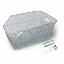 Basil Cento Bagkurv -Elcykel Butik basil cento bagkurv silver 02