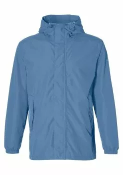 Basil Hoga Cykel Regnjakke (Unisex) -Elcykel Butik basil hoga bicycle rain jacket unisex blue 2