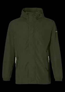 Basil Hoga Cykel Regnjakke (Unisex) -Elcykel Butik basil hoga bicycle rain jacket unisex green 4