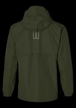 Basil Hoga Cykel Regnjakke (Unisex) -Elcykel Butik basil hoga bicycle rain jacket unisex green 5