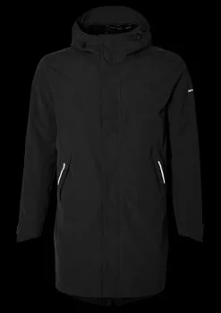 Basil Mosse Cykel Regnjakke (Herre) -Elcykel Butik basil mosse bicycle rain parka men black 3