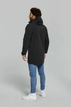 Basil Mosse Cykel Regnjakke (Herre) -Elcykel Butik basil mosse bicycle rain parka men black 6