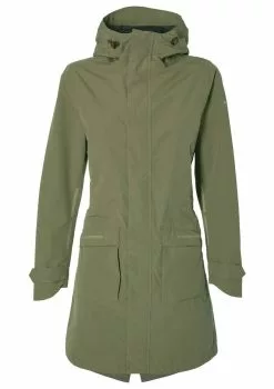 Basil Mosse Cykel Regnjakke (Dame) 38 Basil Mosse Cykel Regnjakke (Dame) -Elcykel Butik basil mosse bicycle rain parka women green