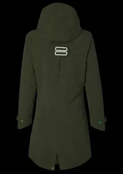 Basil Mosse Cykel Regnjakke (Dame) 41 Basil Mosse Cykel Regnjakke (Dame) -Elcykel Butik basil mosse bicycle rain parka women green 6