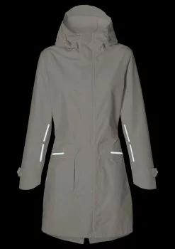 Basil Mosse Cykel Regnjakke (Dame) 25 Basil Mosse Cykel Regnjakke (Dame) -Elcykel Butik basil mosse bicycle rain parka women white 3