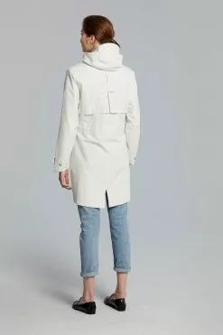Basil Mosse Cykel Regnjakke (Dame) 28 Basil Mosse Cykel Regnjakke (Dame) -Elcykel Butik basil mosse bicycle rain parka women white 6
