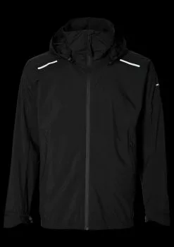 Basil Skane Cykel Regnjakke (Herre) -Elcykel Butik basil skane bicycle rain jacket men black 3