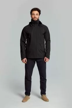 Basil Skane Cykel Regnjakke (Herre) -Elcykel Butik basil skane bicycle rain jacket men black 5