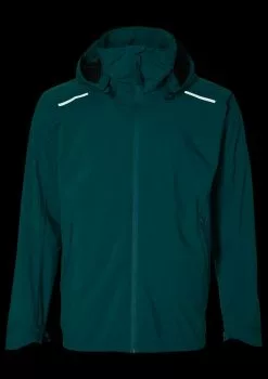 Basil Skane Cykel Regnjakke (Herre) -Elcykel Butik basil skane bicycle rain jacket men green 3
