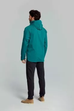 Basil Skane Cykel Regnjakke (Herre) -Elcykel Butik basil skane bicycle rain jacket men green 6