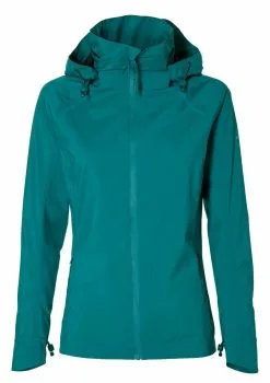 Basil Skane Cykel Regnjakke (Dame) -Elcykel Butik basil skane bicycle rain jacket women green 2