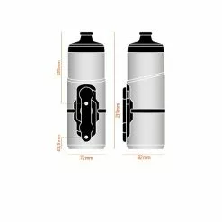 Fidlock Drikkedunk Twist 600 (Bikebase) 17 Fidlock Drikkedunk Twist 600 (Bikebase) -Elcykel Butik fidlock twist bottle600 dimensions 2