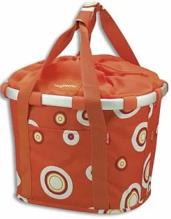 Klickfix Cykelkurv Bikebasket 7 Klickfix Cykelkurv Bikebasket -Elcykel Butik klickfix bikebasket bubbles carotte
