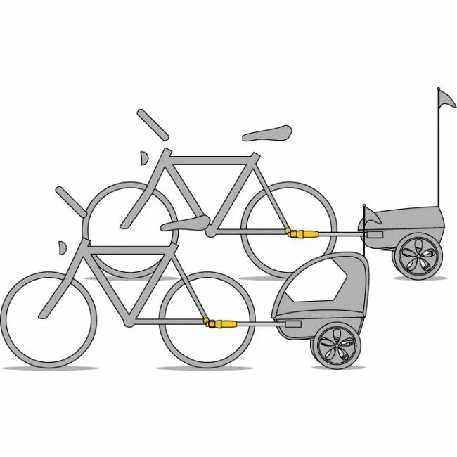 Weber EP Cykelanhængerbeslag Til Pletscher Støtteben 6 Weber EP Cykelanhængerbeslag Til Pletscher Støtteben - Billede 4