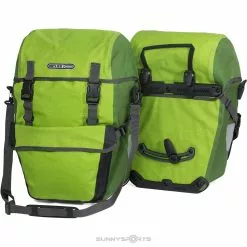 Ortlieb Bike-Packer Plus Sidetaske -Elcykel Butik ortlieb bike packer plus green pair