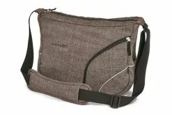 Racktime Shoulder-it Front Styrtaske 12 Racktime Shoulder-it Front Styrtaske -Elcykel Butik racktime shoulderit front handlebar bag urban brown front stock 1