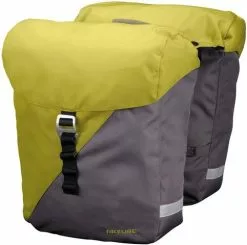 Racktime Vida Dobbelte Sidetasker -Elcykel Butik racktime vida dobbelte sidetasker lime