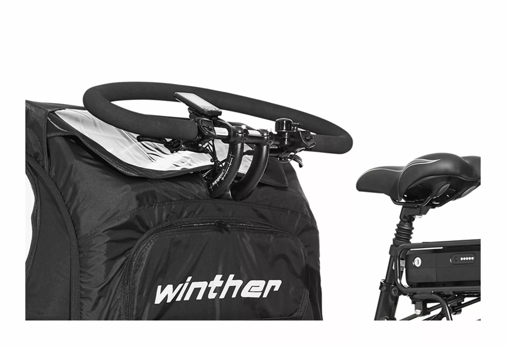 Winther Kangaroo Luxe El Ladcykel (Di2 / Centermotor) 12 Winther Kangaroo Luxe El Ladcykel (Di2 / Centermotor) - Billede 10