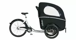 Winther Cargoo El Ladcykel (Di2 / Centermotor) -Elcykel Butik winther cargoo white black side 1 1 1